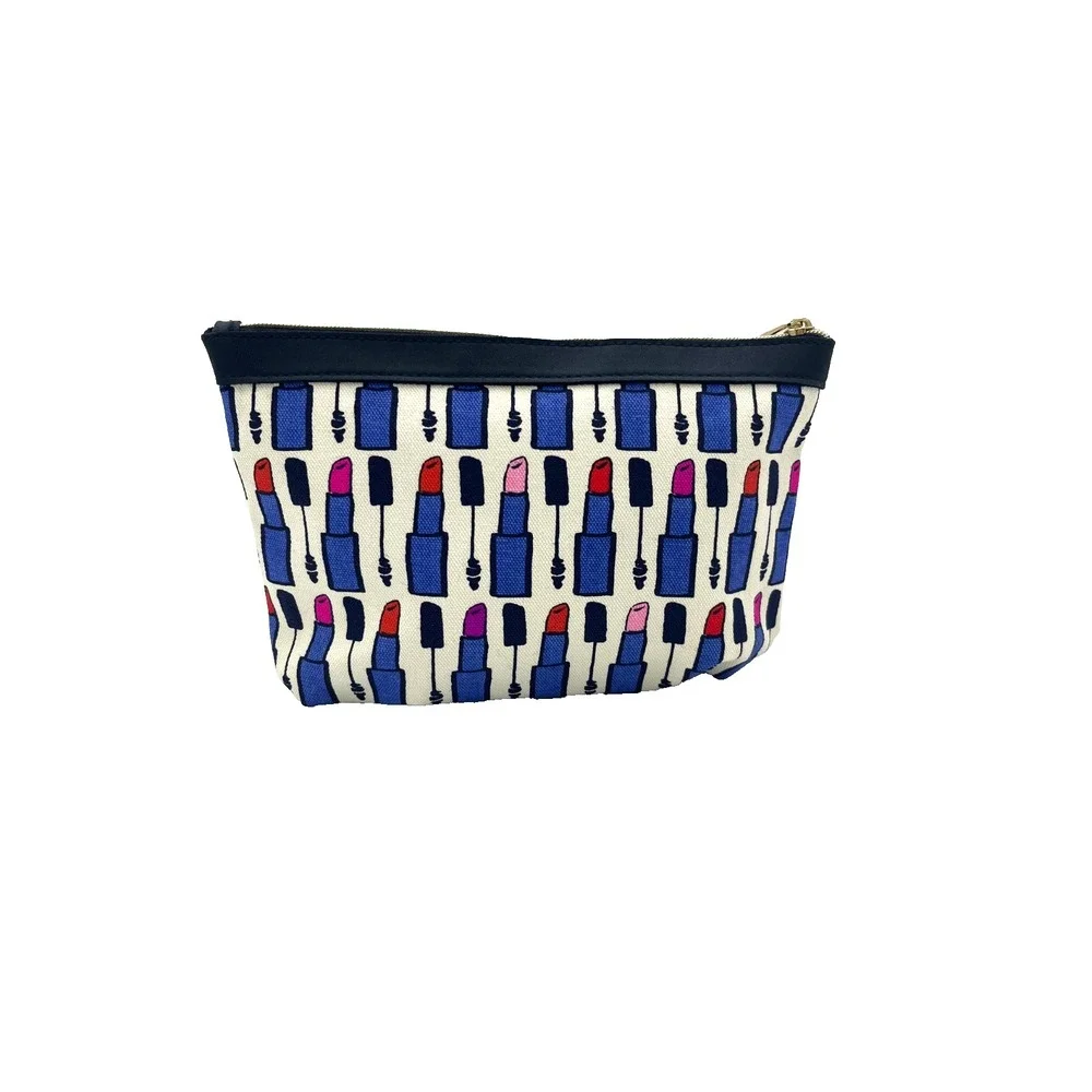 Estee Lauder Print by Kendra‎ Dandy Travel Cosmetic Makeup Bag 9x6x2